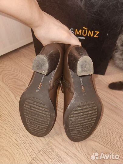 Зимние женские сапоги 38 натуральная кожа