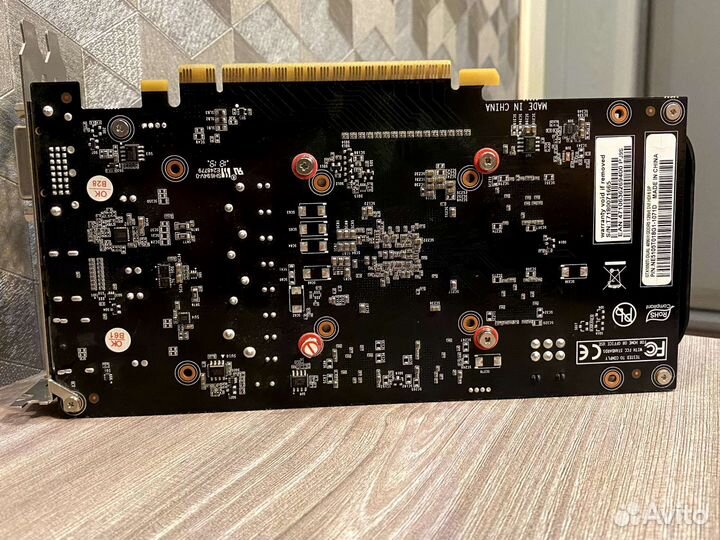 Palit GeForce GTX 1050 Ti dual OC 4гб