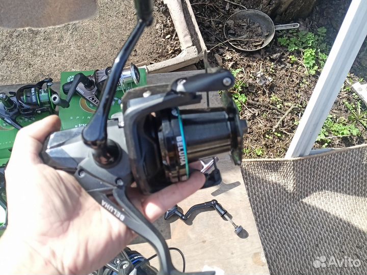 Катушка силовая карповая 10.000шпуля