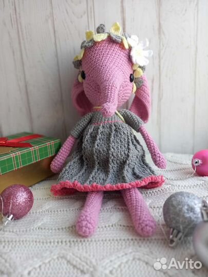 Вязаная мягкая игрушка 
