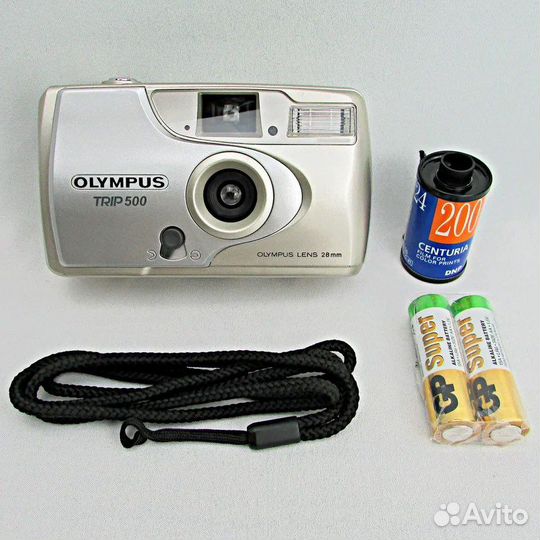Плёночный фотоаппарат Olympus Trip 500, Lens 28mm