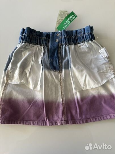 Юбка джинсовая Benetton новая