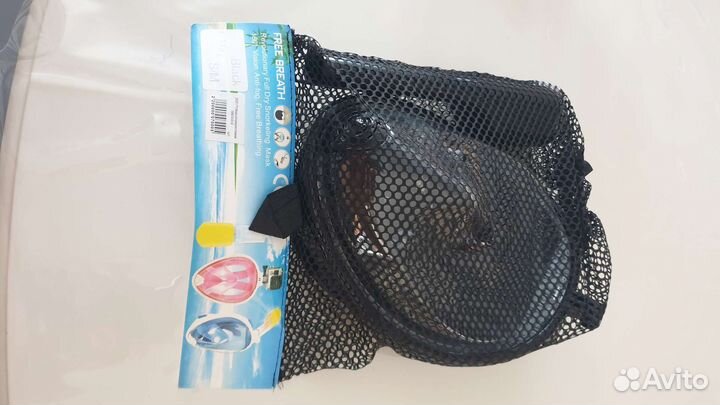 Маска для подводного плавания с трубкой