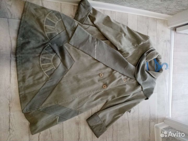 Плащ женский Велюровый размер 50,52