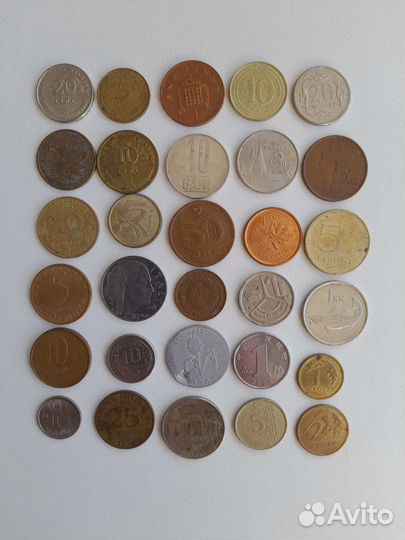 Монеты разных стран