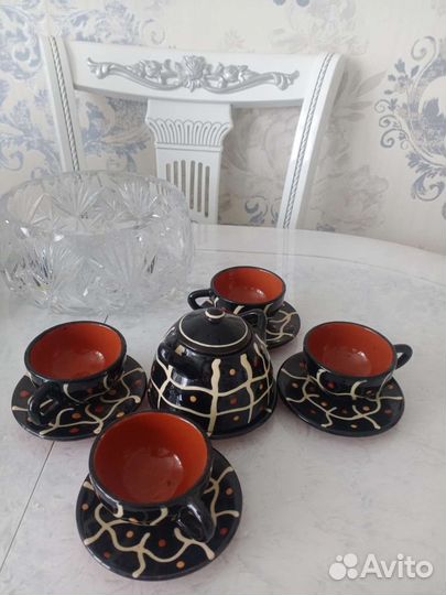 Чайный сервиз СССР керамика