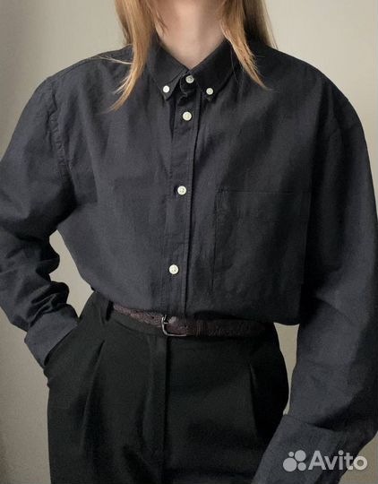 Рубашка hm черная