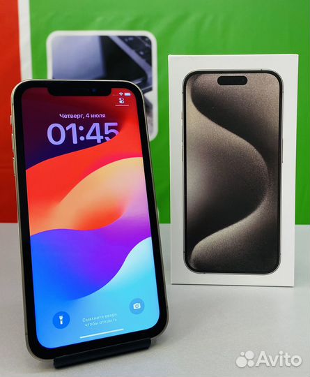 iPhone Xr 256Gb в корпусе 15 Pro