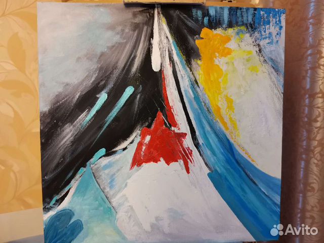 Картина абстракция