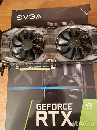 Видеокарта evga RTX 2070 8gb