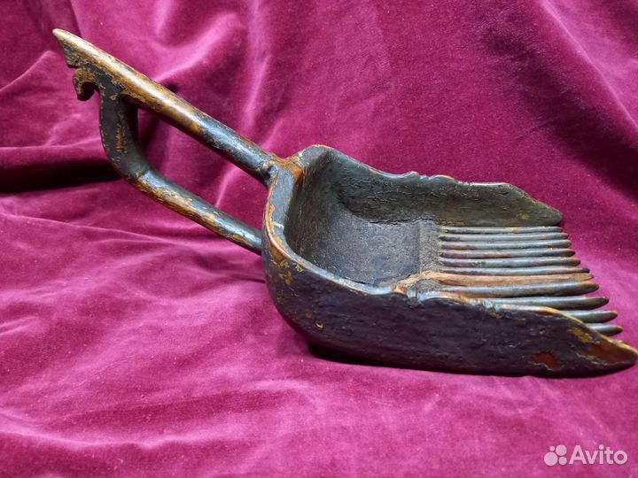 Старинный ковш для сбора ягод Вологда 19 век