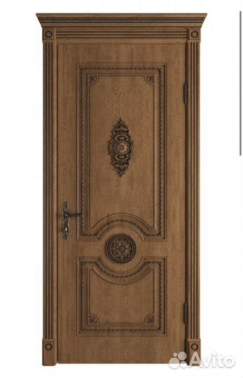 Двери межкомнатные классика патина