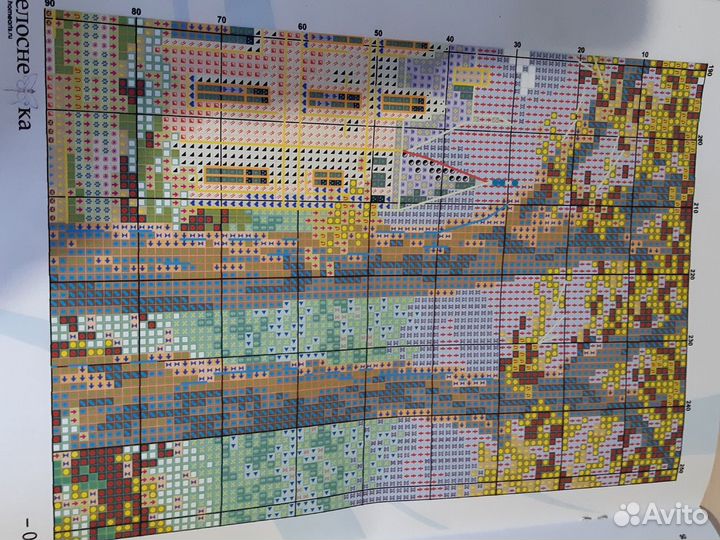 Вышивка Усадьба 55 на 39 от Белоснежки