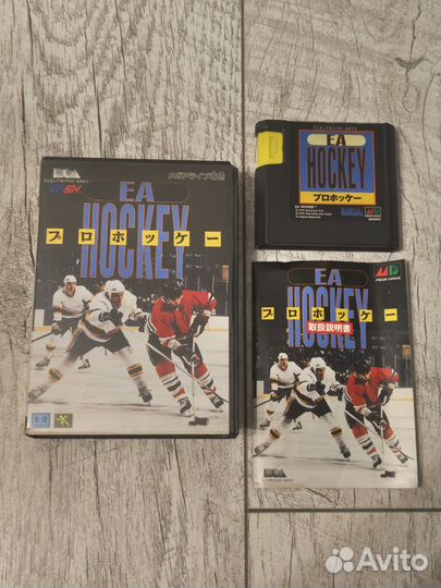 EA Hockey (sega mega drive, ntsc-J)