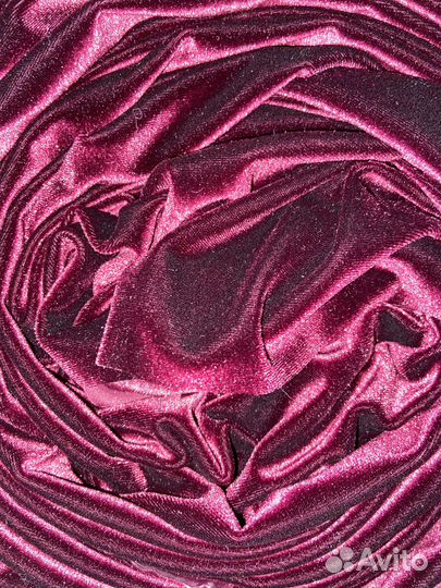 Бархат отрез ткани