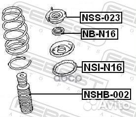 Опора переднего амортизатора NSS-023 Febest