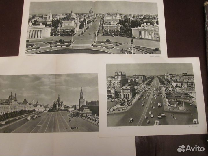 Москва. Виды Города. фотоальбом. 1955г