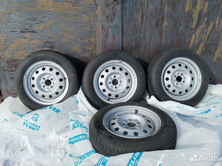 Колеса в сборе летние r14 на Ваз