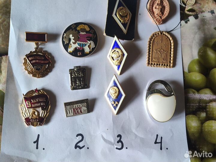 Значки СССР