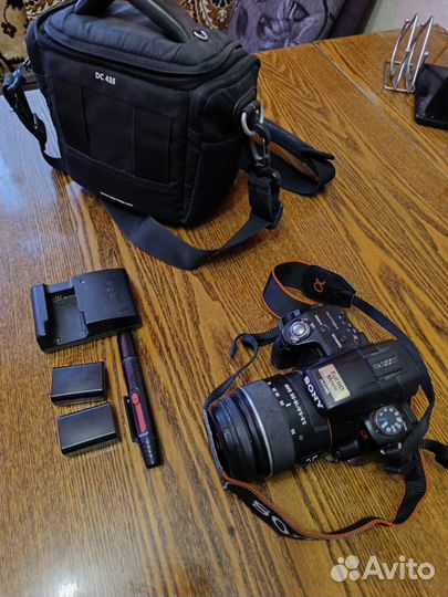 Зеркальный фотоаппарат sony slt-a55v