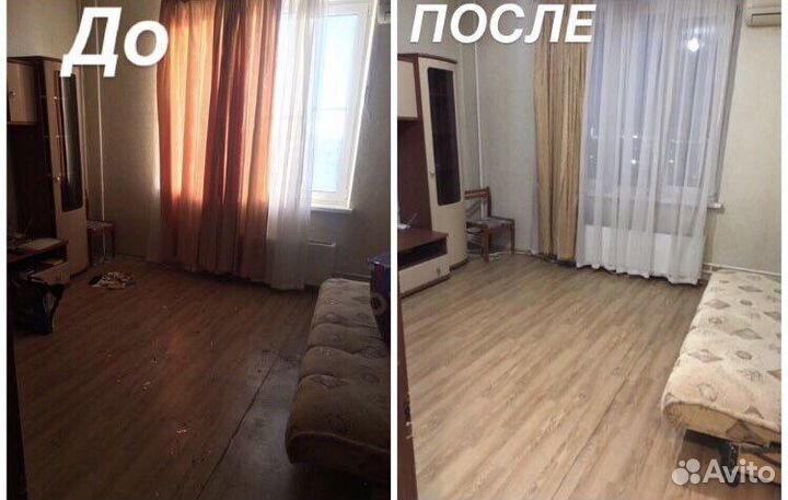 Клининг Уборка квартир, домов, мойка окон