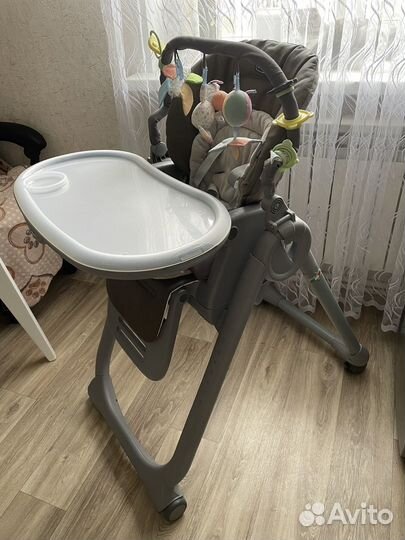 Стульчик для кормления chicco polly magic relax