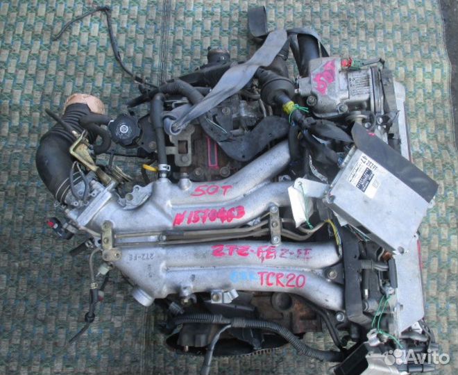 Двигатель на toyota previa 2TZ-FE