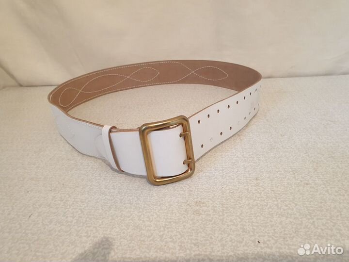 Белый офицерский ремень