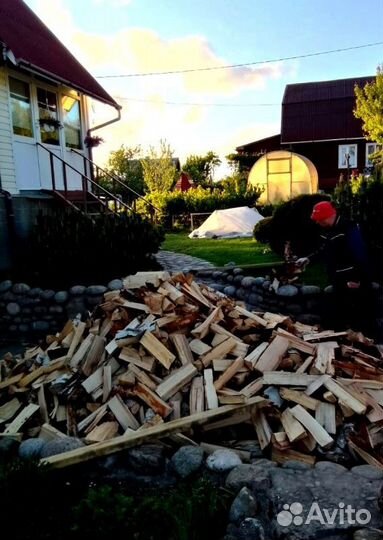 Дрова колотые