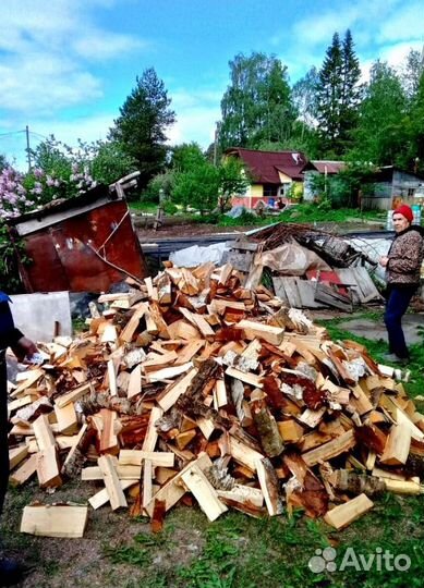 Дрова Береза с доставкой в Выборге