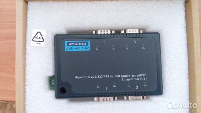 Конвертер USB-RS232-RS422-RS485