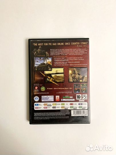 Battlefield 1942 Deluxe +доп лицензия Анг DVD-бокс