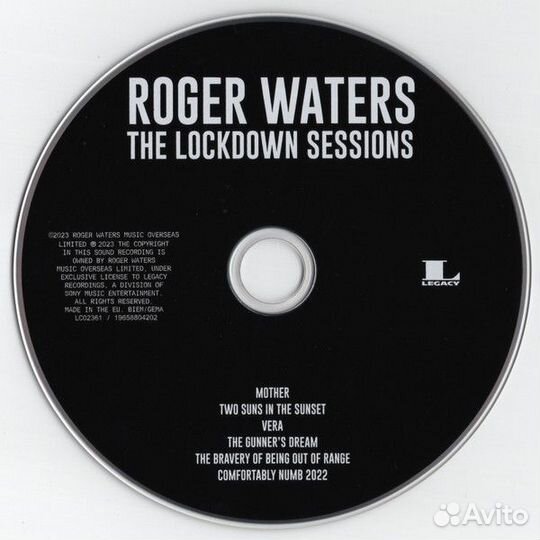 Roger Waters - The Lockdown Sessions (2023) CD