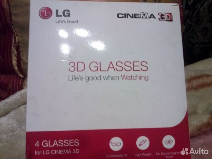Очки для LG cinema 3D