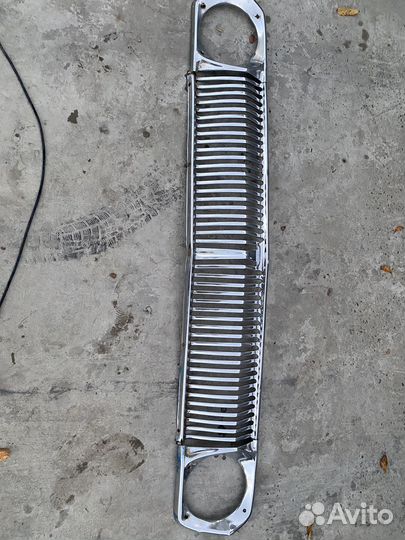 Решетка радиатора газ 24 хром