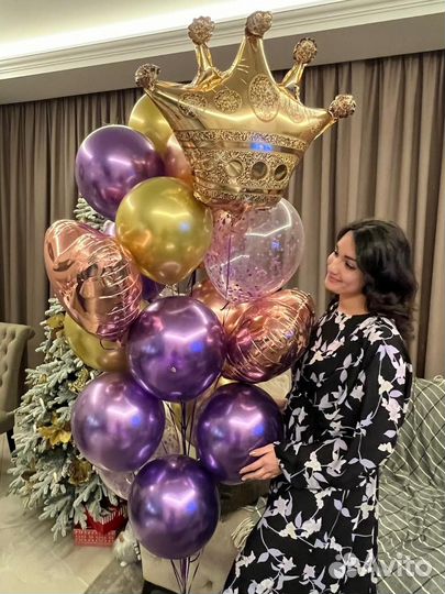 Воздушные шары для девушки