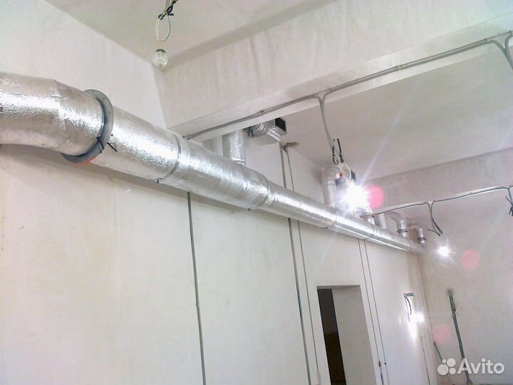 Монтаж систем вентиляции и кондиционирования