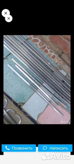 Коллекционные хром молдинги ваз 2106- 03