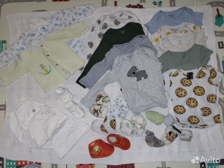 Детские вещи пакетом от 0 до 6