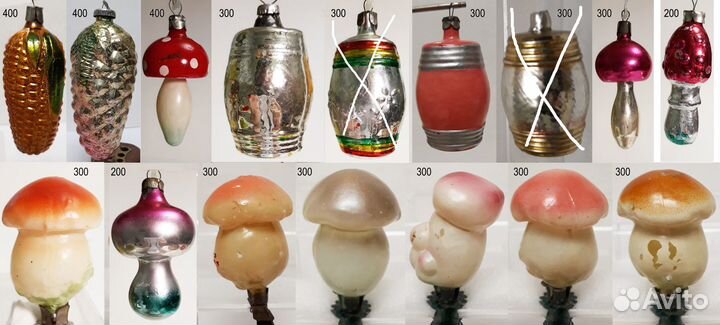 Игрушки для елки советские