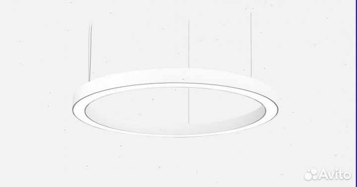 Светильник кольцо aura D1000х100х60 71 Вт, 4000K