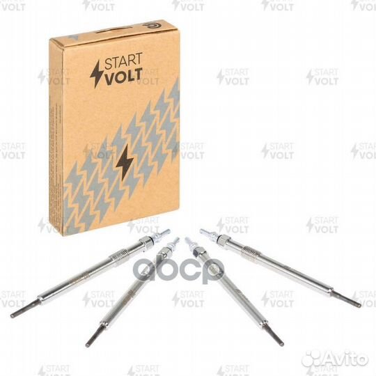 Свечи накаливания (кмпл. 4шт) для а м SsangYong