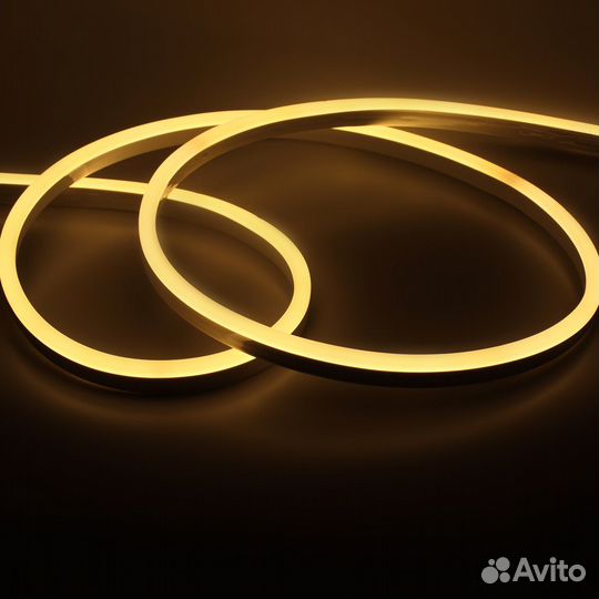 Светодиодный гибкий неон 0816 12V warm white LN202