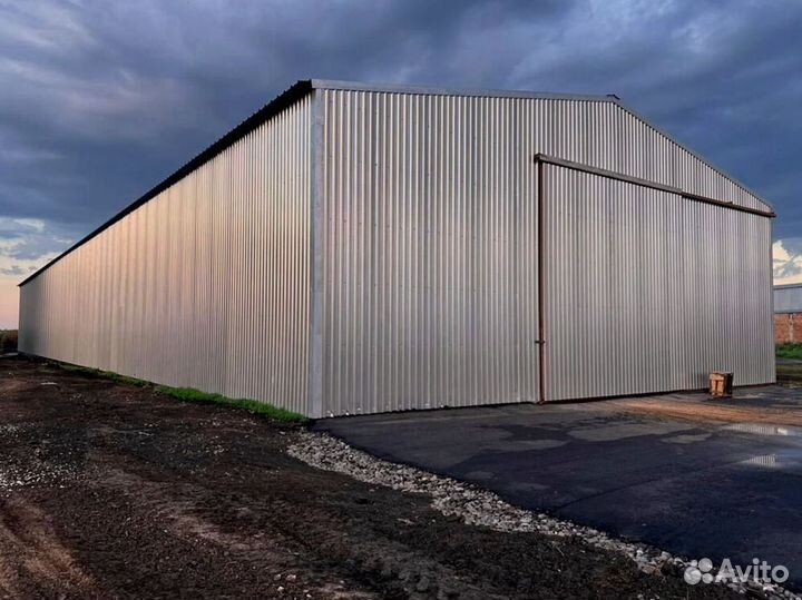 Ангар металлический
