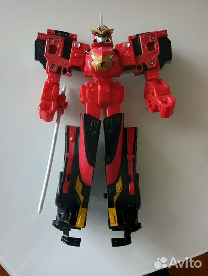 Power rangers красный мегазорд