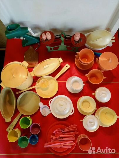 Кукольная посуда, 70-е г СССР