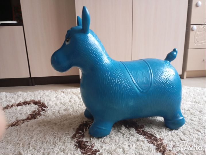 Ослик прыгун резиновый