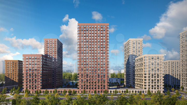 2-к. квартира, 57 м², 3/24 эт.