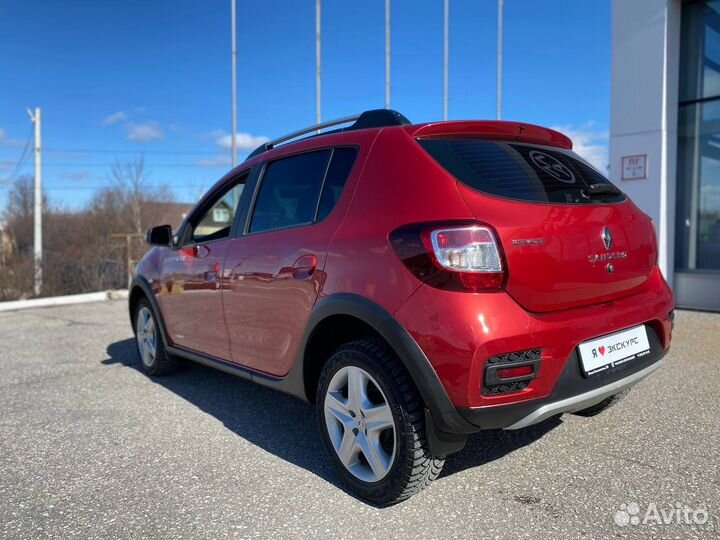 Renault Sandero Stepway 1.6 МТ, 2018, 204 915 км