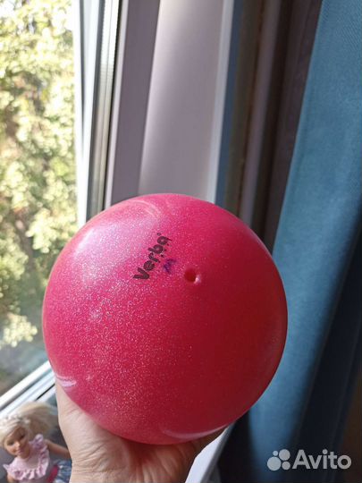 Мяч для гимнастики с чехлом и насосом